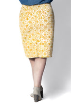 Geometric Print Skirt