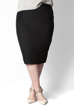 Load image into Gallery viewer, Black High Waisted Skirt