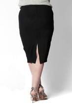 Load image into Gallery viewer, Black High Waisted Skirt