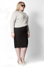 Load image into Gallery viewer, Black High Waisted Skirt