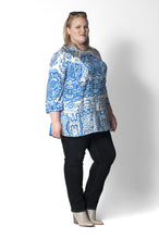 Printed Silk Tunic