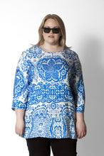 Printed Silk Tunic