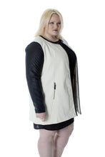 Jacket with Leather Accents