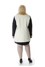 Jacket with Leather Accents