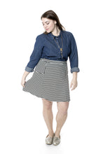 Striped Skater Skirt