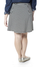 Striped Skater Skirt