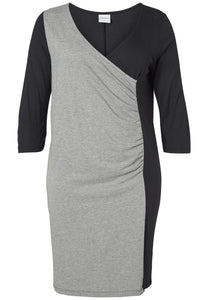 Faux Wrap Dress