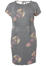 Grey Floral Dress