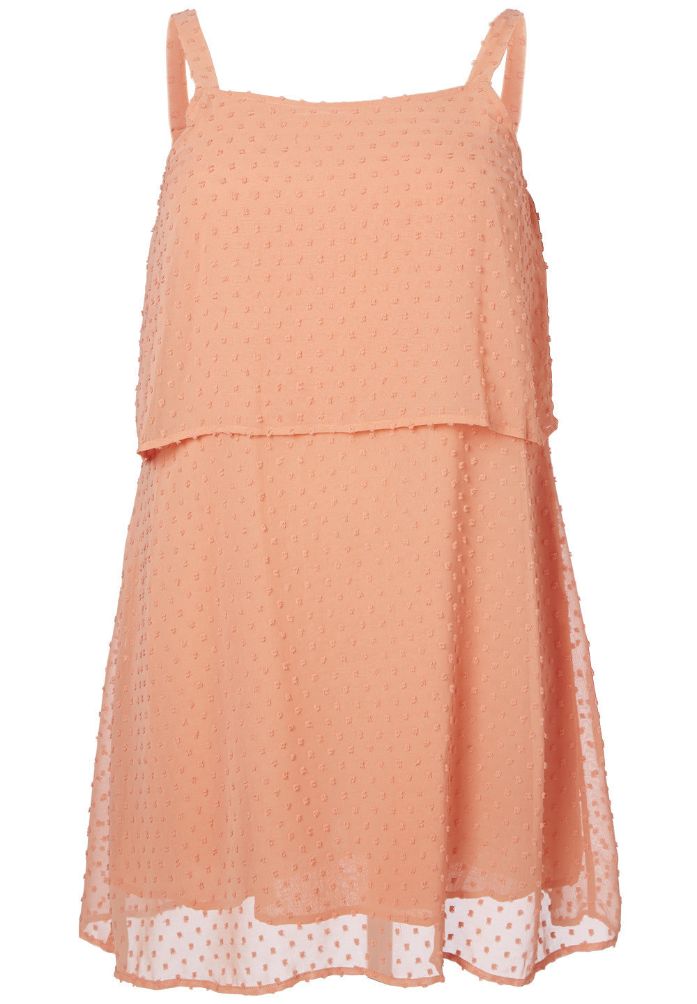 Swissdot sleeveless dress