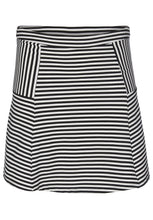 Striped Skater Skirt