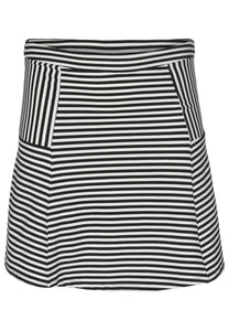 Striped Skater Skirt